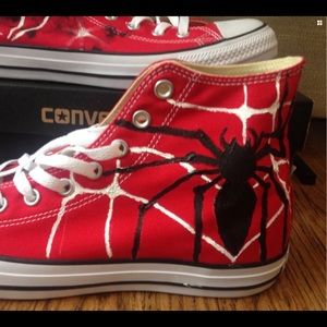custom marvel converse